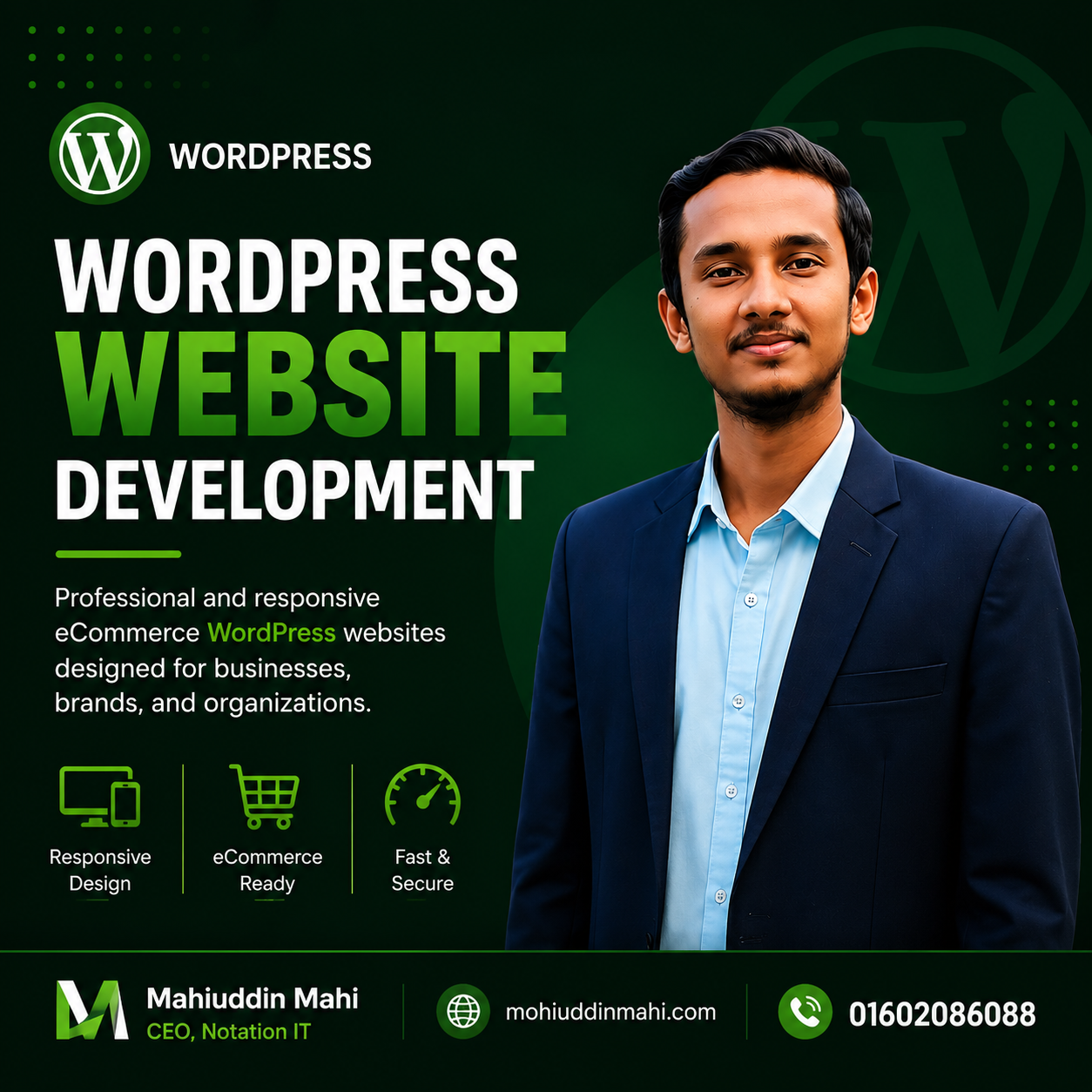 WordPress Website Development- mohiuddin mahi